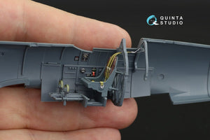 Quinta Studio QD48133 Spitfire Mk.I 3D-Printed &amp;amp; coloured Interior on decal paper (Eduard) 1/48 – imagen 4