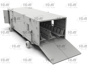 ICM 53201 Universal Military Pod and M8A1 US Landing Mat 1/35 – immagine 3