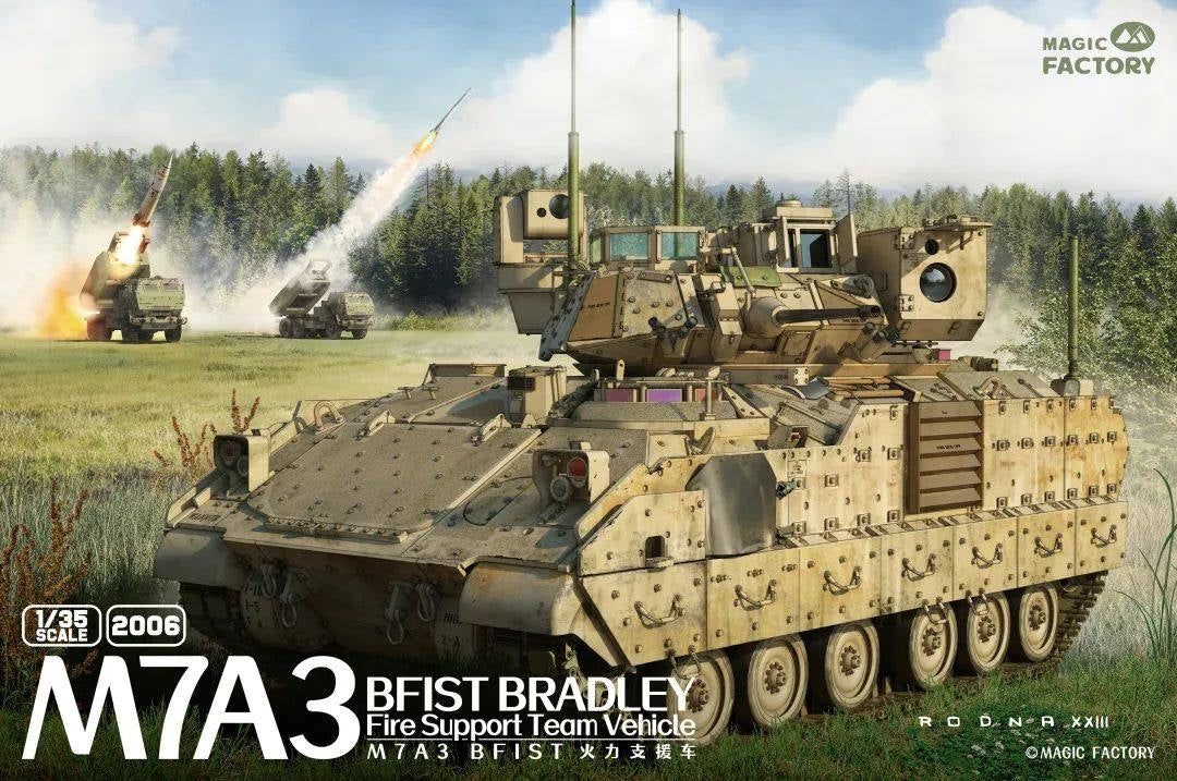 Magic Factory 2006 M7A3 BFIST Bradley Véhicule d'appui-feu 1/35 
