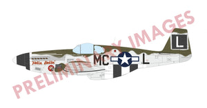 Eduard 84214 North American P-51 B Mustang (Malcolm Hood) - Weekend Edition 1/48
