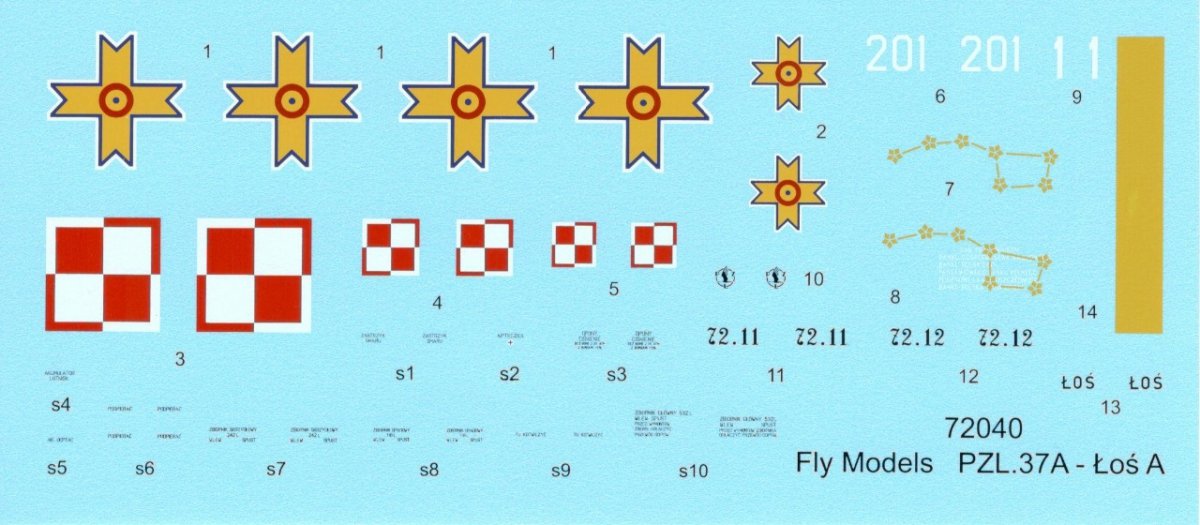Fly 72040 PZL.37 A Moose A (1/72) – image 8