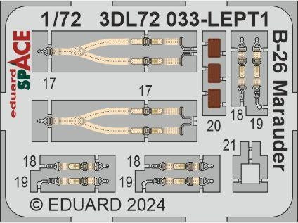 Eduard 3DL72033 B-26 Marauder SPACE EDUARD, HASEGAWA 1/72  – image 2
