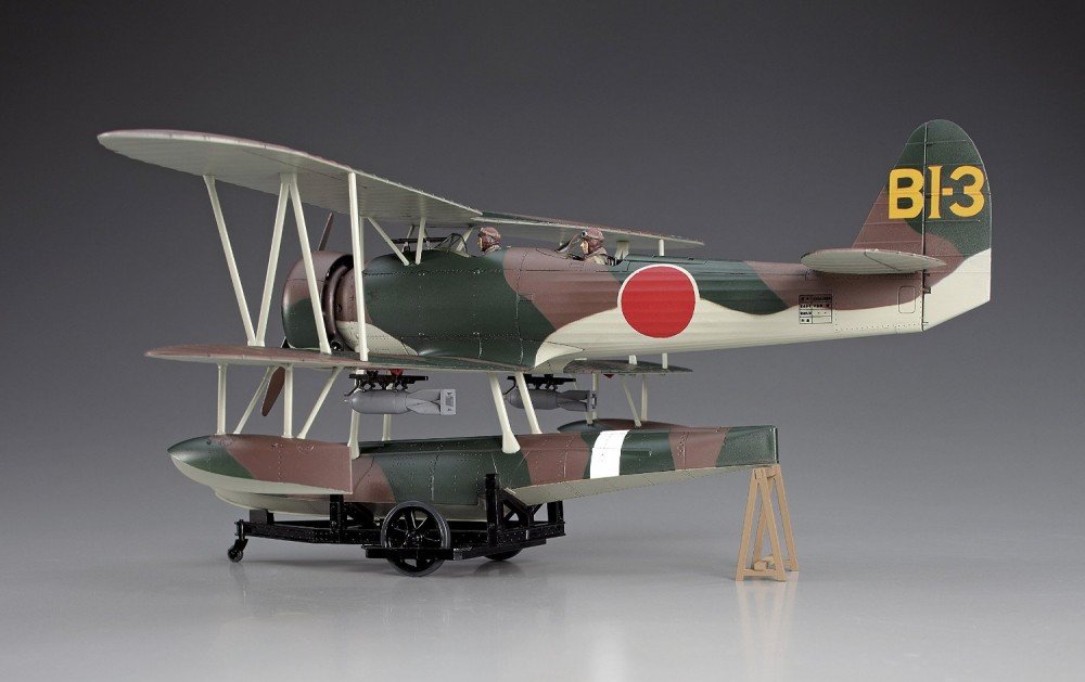 Hasegawa JT97 Nakajima E8N1 Type 95 Recon Seaplane Model 1 1/48 – immagine 4