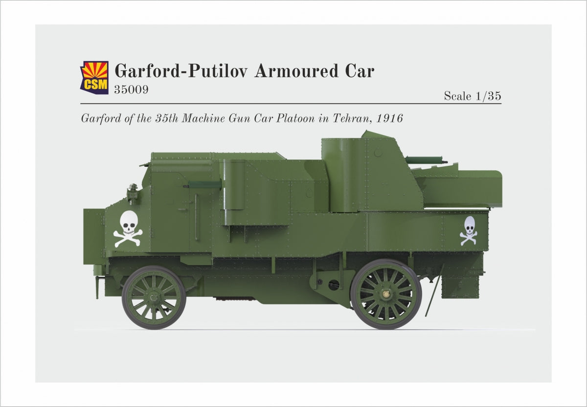 Copper State Models 35009 Garford-Putilov Armoured Car 1/35 – Bild 7