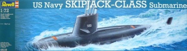 Revell 05119 US Navy SKIPJACK-CLASS Submarine 1/72