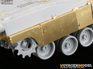 Voyager Model PEA148 Modern US Army M1A1&amp;amp;M1A2 side skirts (For DRAGON 3535/3536) 1/35 – immagine 4