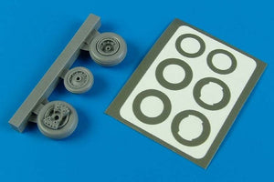 Aires 4592 T-28 Trojan wheels &amp;amp; paint masks 1/48 Roden