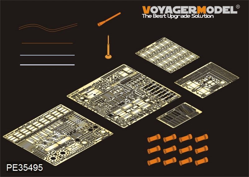 Voyager Model PE35495 Modern Russian T-90 MBT basic for zvezda 3573 1/35
