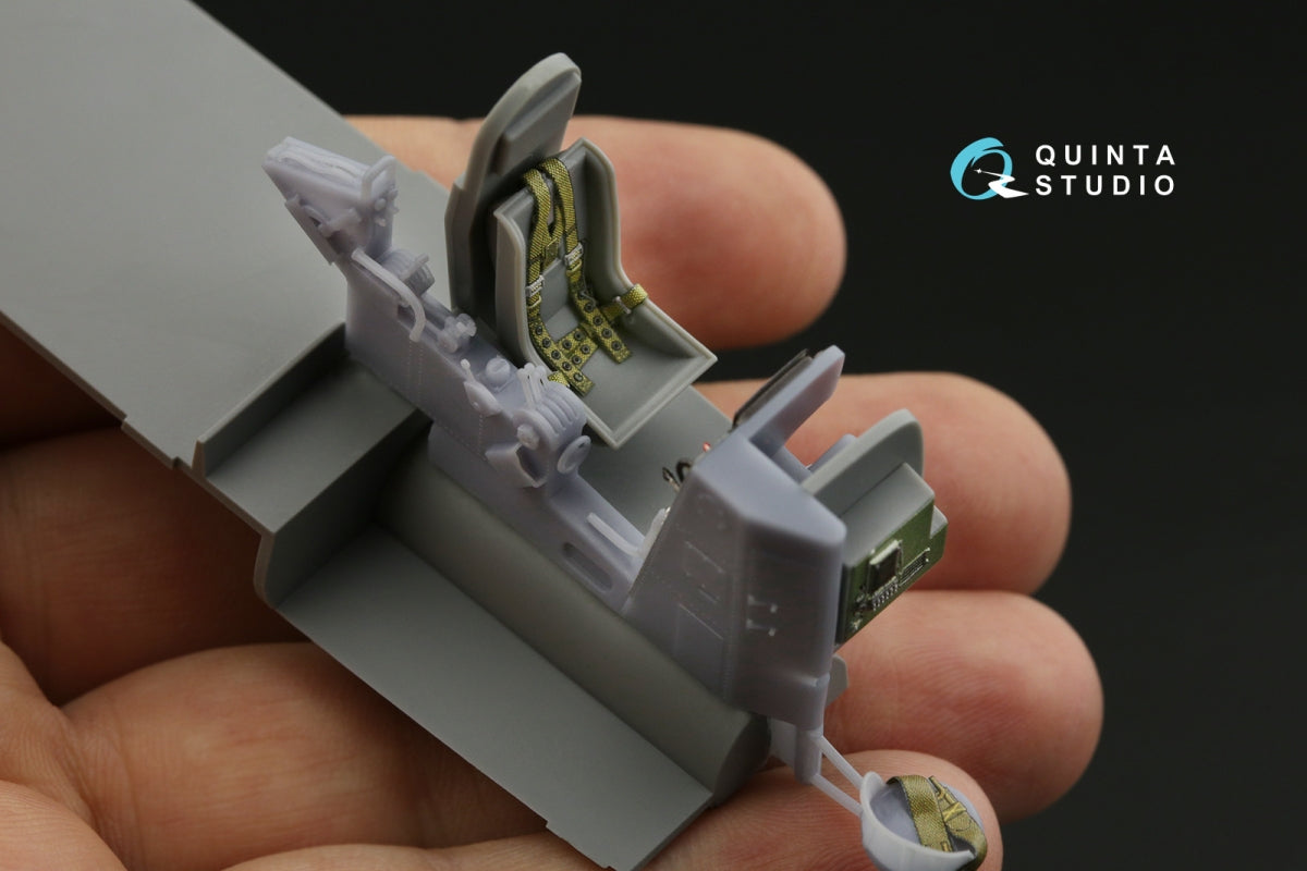 Quinta Studio QD+48379 Bristol Beaufort Mk.I 3D-Printed &amp;amp; coloured Interior on decal paper (ICM) (with 3D-printed resin parts) 1/48 – immagine 6