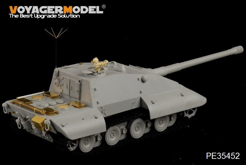 Maquette Voyager PE35452 Jagdpanzer E-100 allemand de la Seconde Guerre mondiale pour Trumpeter 01596 au 1/35 – image 4