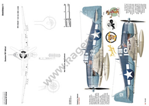 Kagero 7044 Grumman F6F Hellcat F6F-3, F6F-5 models EN/PL – zdjęcie 3
