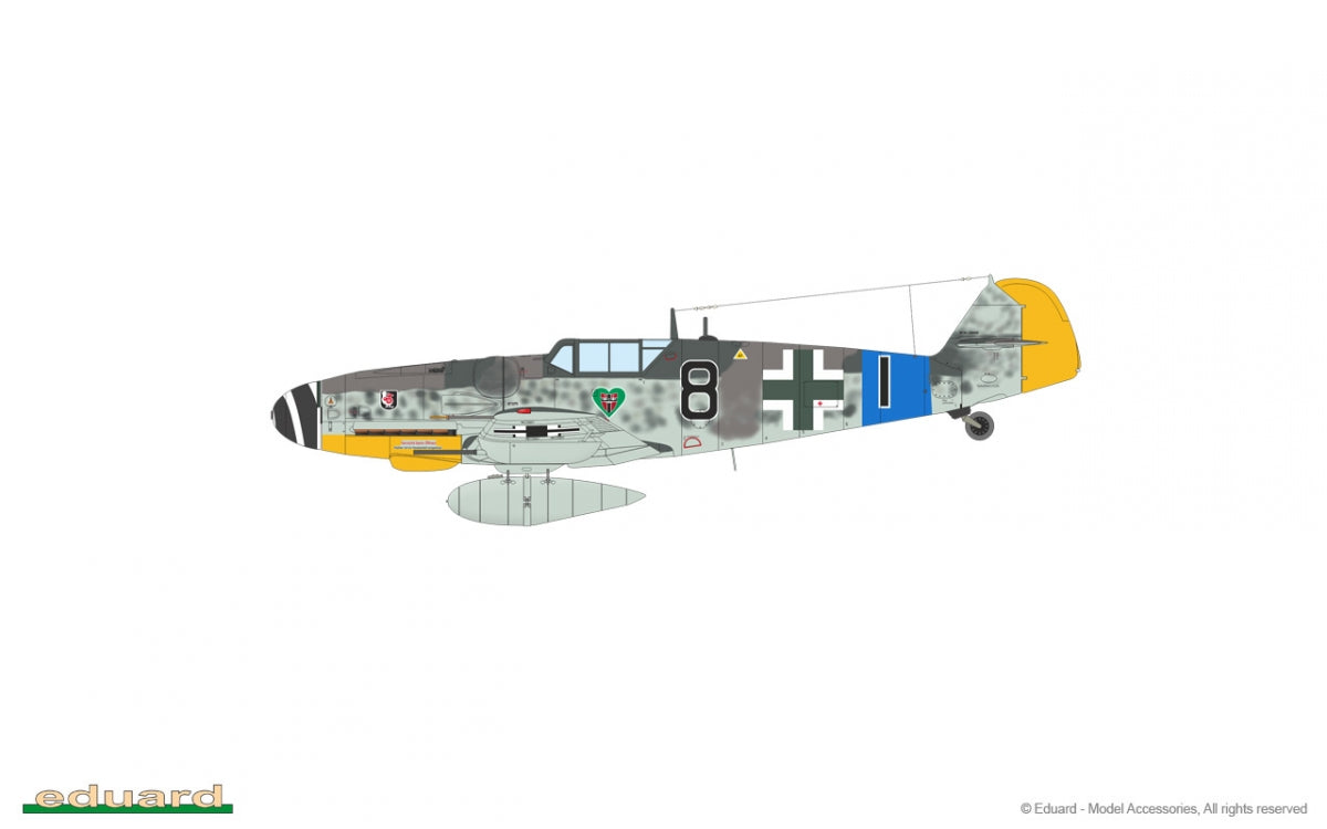 Eduard 84201 Bf 109G-6 Erla 1/48 – immagine 14