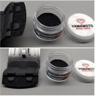 Yamamoto YMPF002 Flocking Powder Anthracit – immagine 2