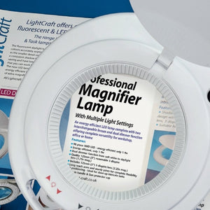 Lightcraft LC9090LED-EU LED Magnifier Lamp - 3 / 5 Diopter / Lampa Powiększająca 3 / 5 Dioptrii – zdjęcie 4