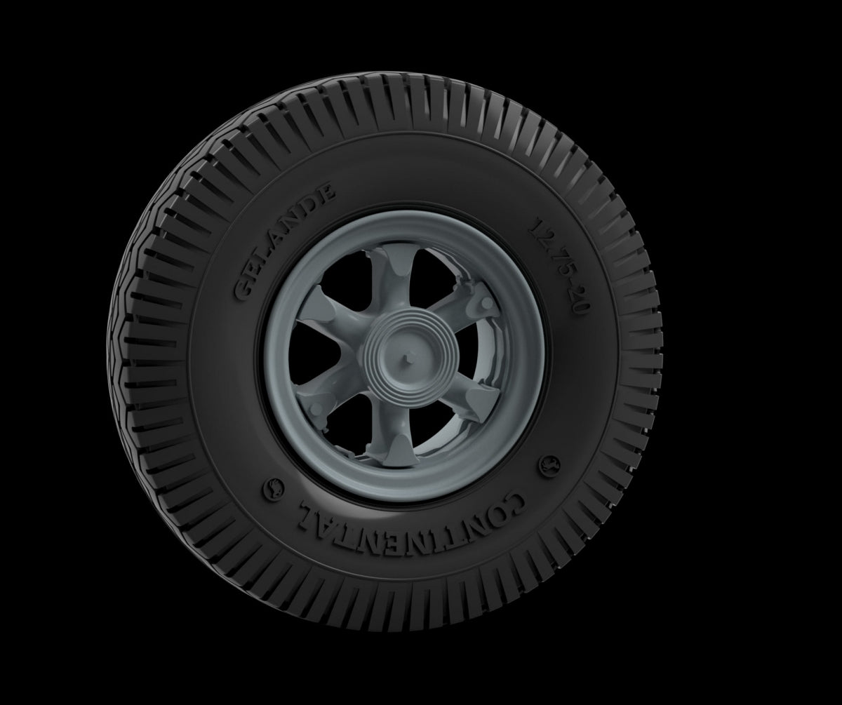 Panzer Art RE35-801 Vomag 8LR 9t truck Road wheels (Continental) 1/35 – imagen 4