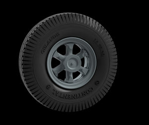 Panzer Art RE35-801 Vomag 8LR 9t truck Road wheels (Continental) 1/35 – imagen 4