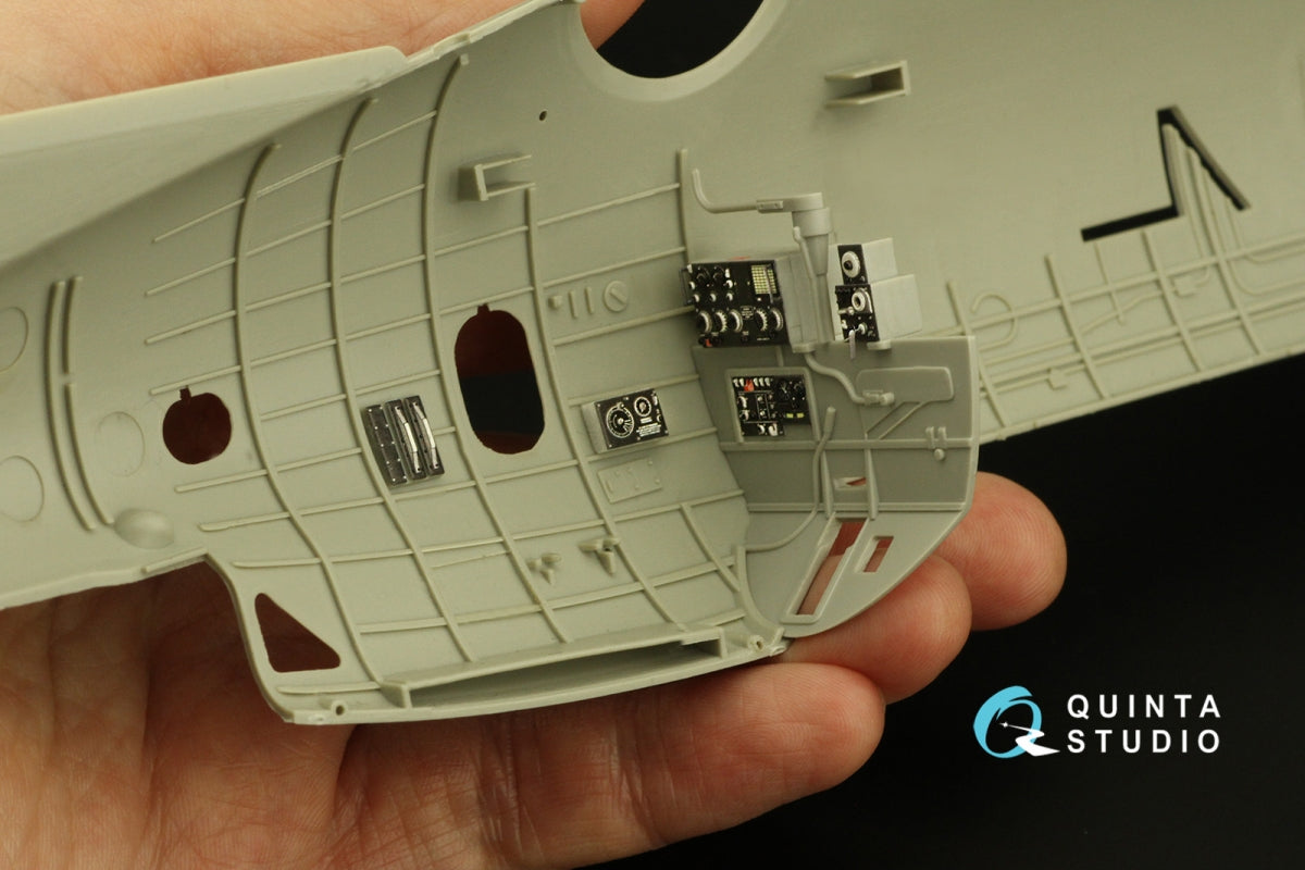 Intérieur coloré imprimé en 3D sur papier décalcomanie Quinta Studio QD32178 TBM-3 Avenger (Trumpeter) 1/32 – image 10