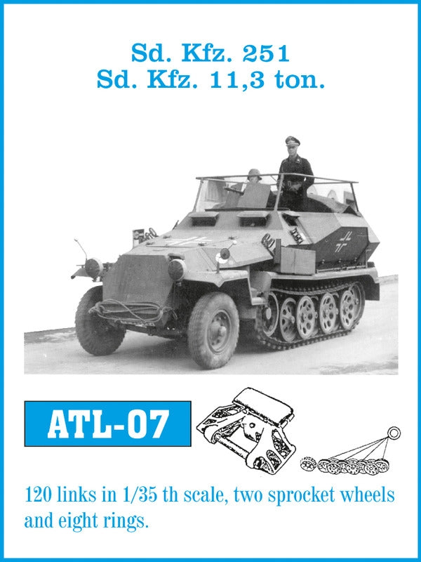 Friulmodel ATL-007 Sd. Kfz. 251 HALFTRACK 1/35