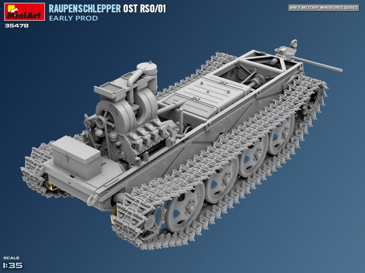 Miniart 35478 RAUPENSCHLEPPER OST RSO/01. EARLY PROD 1/35 – immagine 6