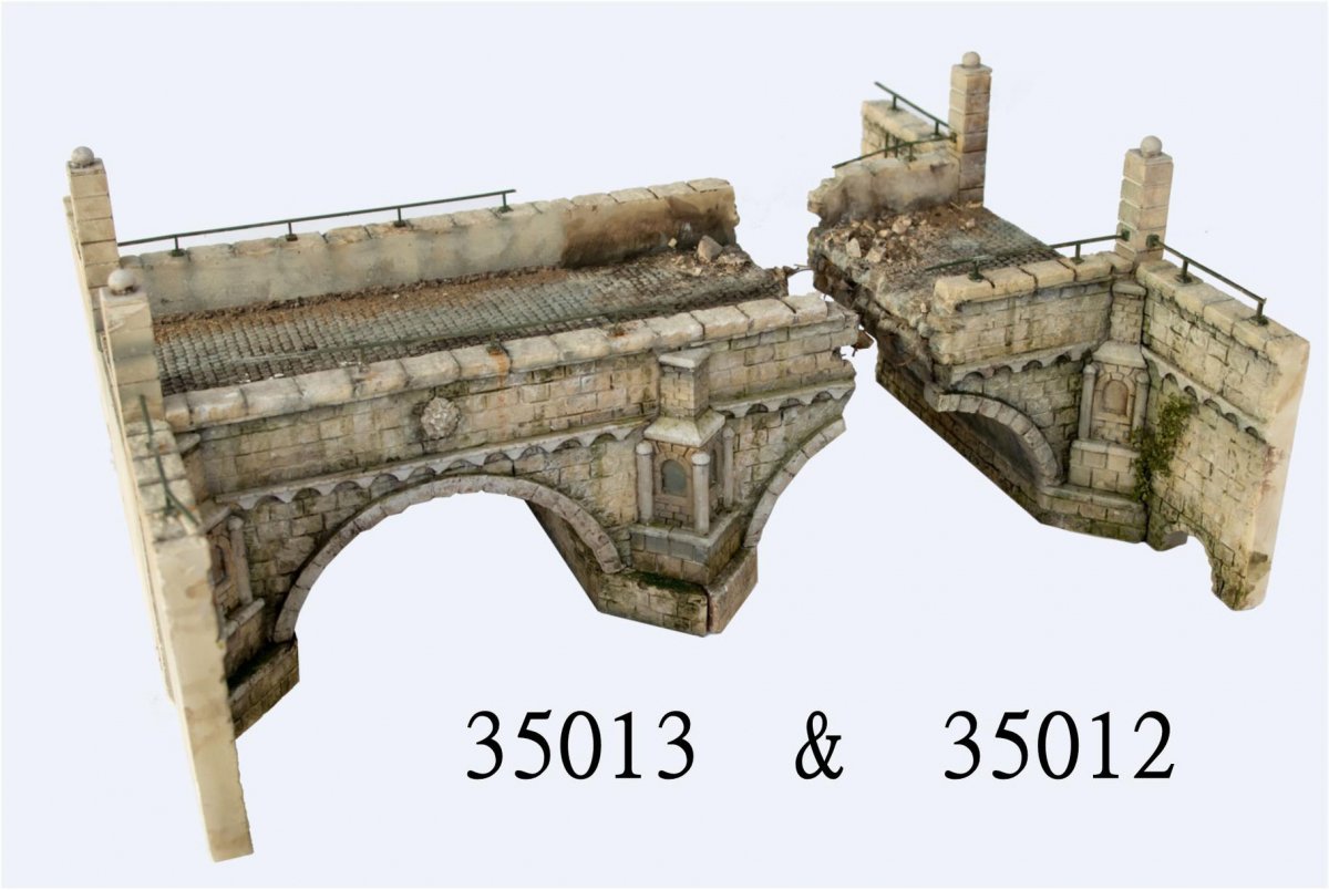 RT-Diorama 35013 Destroyed Stonebridge 1/35 – zdjęcie 6