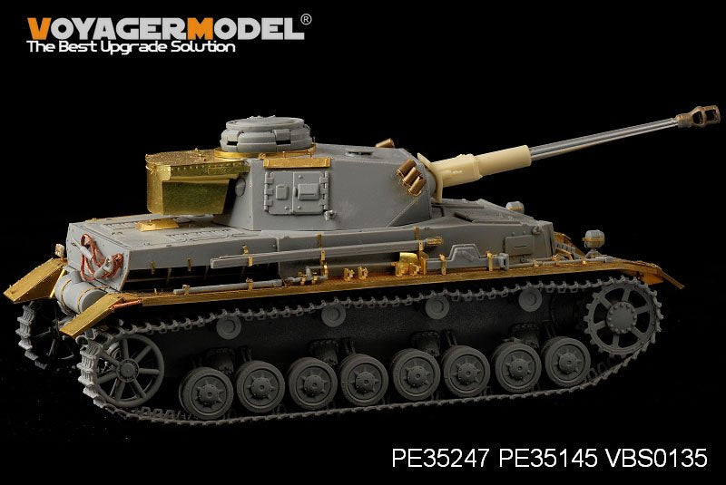 Voyager Model PE35247 WWII German Pz.Kpfw.IV Ausf.G (LAH Division Kharkov 1943)(For DRAGON 6363) 1/35 – immagine 4