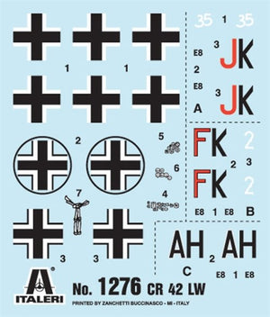 Italeri 1276 CR.42 LW 1/72 – image 2