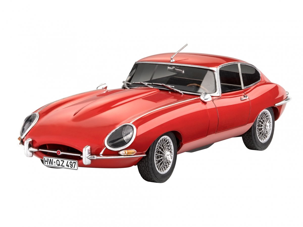 Revell 67668 Jaguar E-Type Coupe - Model Set 1/24 – image 2