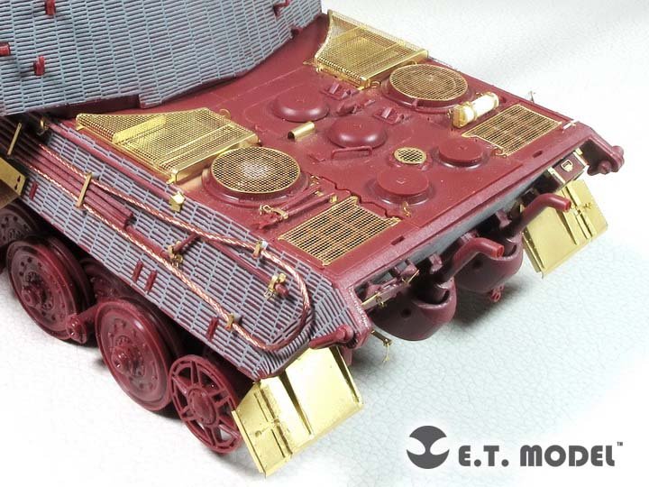 E.T. Model E35-259 WWII German KING TIGER（Henschel Turret）Basic (For MENG Kit) 1/35 – zdjęcie 7