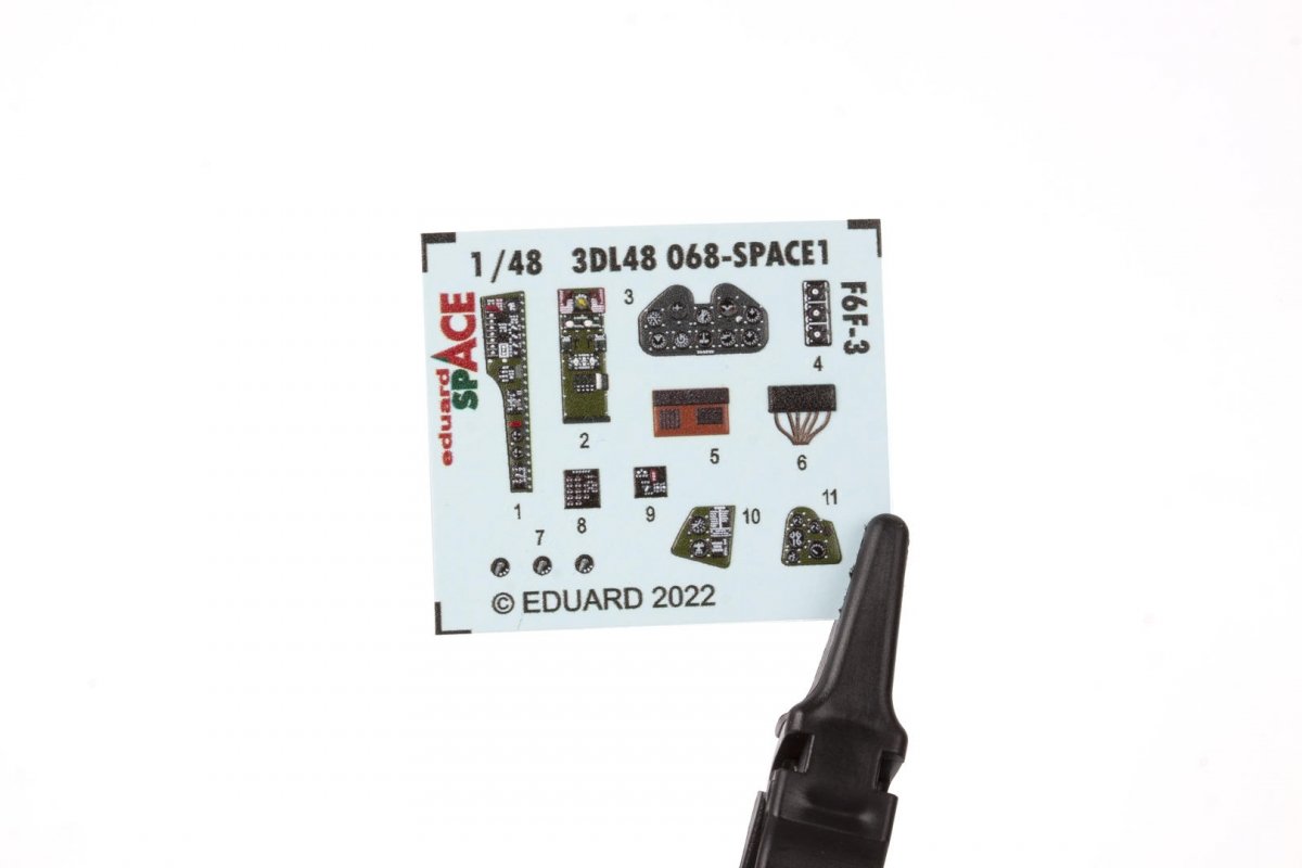 Eduard 3DL48068 F6F-3 SPACE EDUARD 1/48 – immagine 3