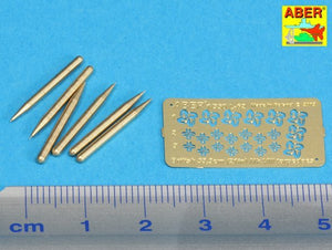 Aber 350L-62 Ensemble de 6 torpilles britanniques 53,3 cm MK.VIII (1/350)  – image 2