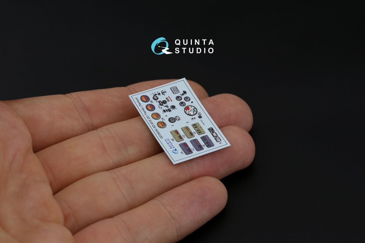 Quinta Studio QD35050 SD.KFZ.251 Family 3D-Printed &amp;amp; coloured Interior on decal paper ( Tamiya ) 1/35 – Bild 10