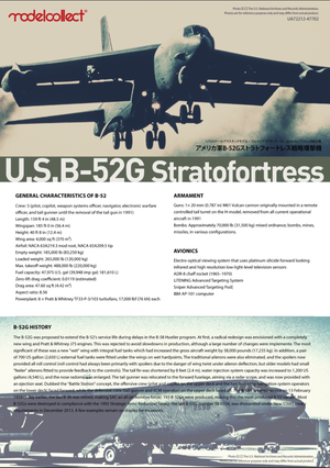 Modelcollect UA72212 USAF B-52 Stratofortress strategic Bomber new version 1/72 – immagine 5