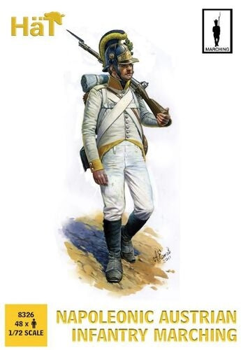 Hat 8326 Napoleonic Austrian Infantry Marching 1/72