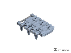 E.T. Model P35-039 WWII US ARMY M3/M5 Stuart Light Tank T36E6 Workable Track ( 3D Printed ) 1/35 – immagine 3