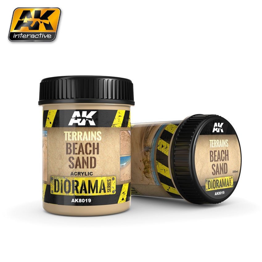 AK Interactive AK8019 Terrains Beach Sand 250ML