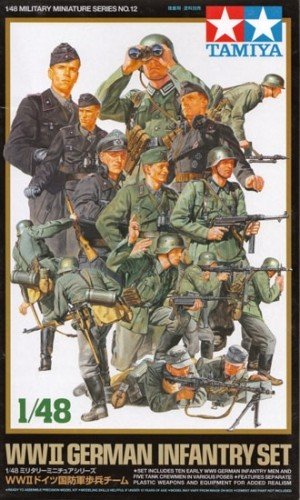 Tamiya 32512 German Infantry set 1/48