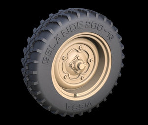 Panzer Art RE35-266 Schwimmwagen offroad wheels 1/35 – immagine 2