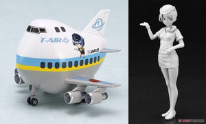Hasegawa SP465 Egg Girls Collection 12 Sara Mayuki (CA) avec avion de ligne 1/20 – image 4