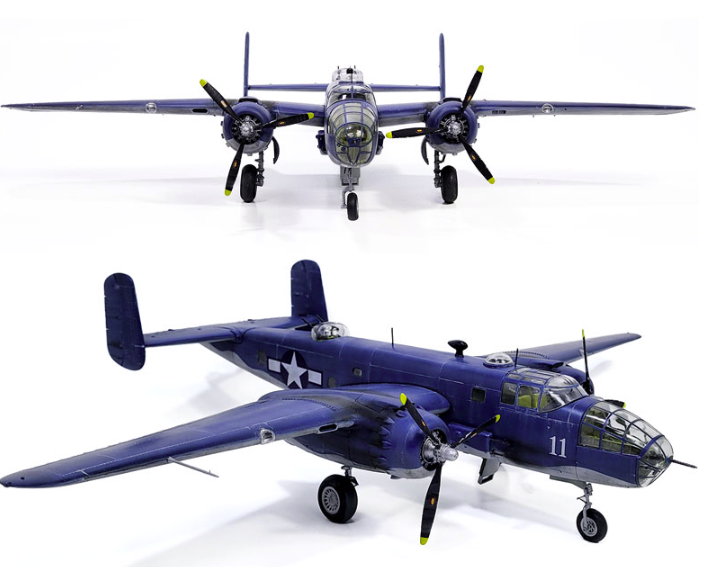 Maquette Academy 12334 USMC PBJ-1D B-25 Mitchell 1/48 – image 8