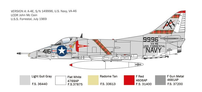 Italeri 2826 A-4 E/F/G Skyhawk 1/48 – image 3
