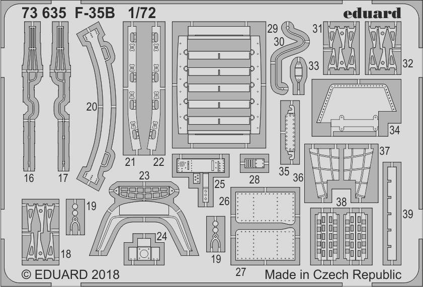 Eduard 73635 F-35B HASEGAWA 1/72 – immagine 2
