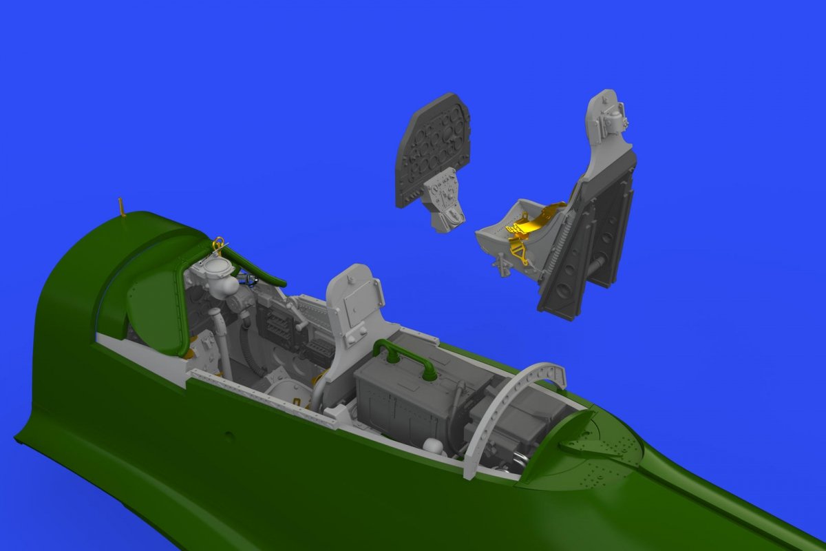 Cockpit Eduard 648489 P-51D-5 au 1/48 EDUARD – image 3