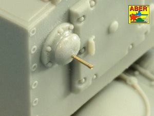 Aber 72L-70 Russian 107 mm ZIS-6 tank barrel for KV-2 1/72 – zdjęcie 5