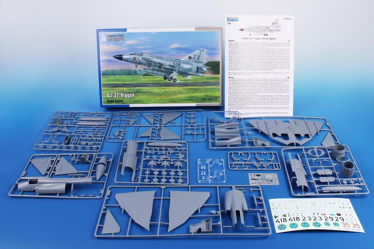 Special Hobby 48216 AJ-37 Viggen ‘Strike Fighter’ 1/48 – immagine 2