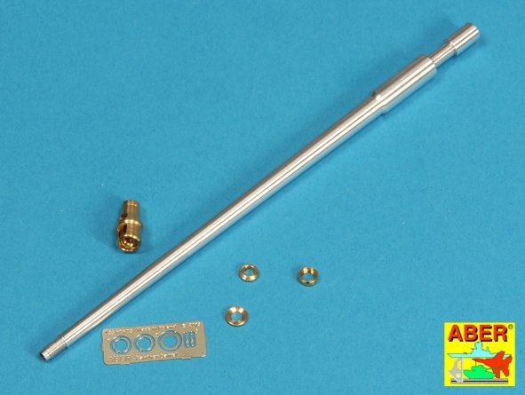 Aber 35L-036n German 7,5cmKwK42L/70 gun barrel with muzzle brake for Panther Ausf. G Late 1/35