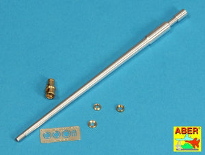 Aber 35L-036n German 7,5cmKwK42L/70 gun barrel with muzzle brake for Panther Ausf. G Late 1/35