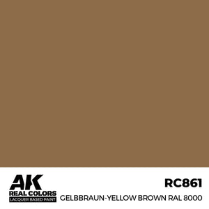AK Interactive RC861 Gelbraun-Yellow Brown RAL 8000 17 ml