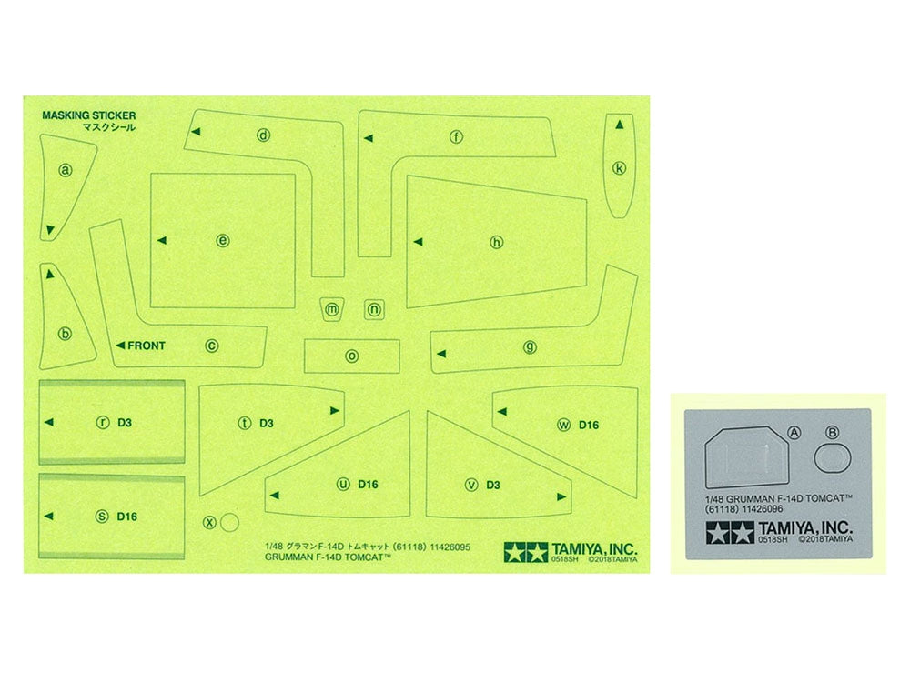 Tamiya 61118 Grumman F-14D Tomcat 1/48 – imagen 22