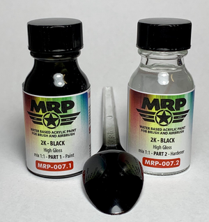MR. Paint MRP-007S Black 2K SET 15ml x2 – Bild 2