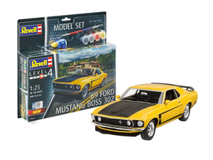 Revell 67025 &amp;#39;69 Ford Mustang Boss 302 Maquette à l&amp;#39;échelle 1/25